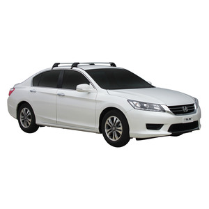 Prorack Silver 2 Bar Aero Flush Bar kit to suit Honda Accord 4dr Sedan (2013 - 2019)