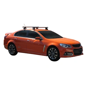 Prorack Silver 2 Bar Heavy Duty Through Bar kit to suit Holden Commodore VF 4dr Sedan (6/2013 - 3/2017)