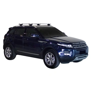 Prorack Black 2 Bar Aero Through Bar kit to suit Land Rover Range Rover Evoque 5dr SUV (2011 - Current)