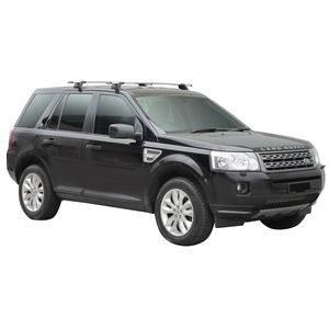 Prorack Silver 2 Bar Aero Through Bar kit to suit Land Rover Freelander 2 5dr SUV (7/2007 - 2/2011)