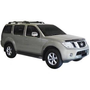 Prorack Silver 2 Bar Aero Flush Bar kit to suit Nissan Pathfinder R51 5dr SUV (2005 - 9/2013)