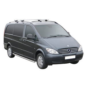 Prorack Silver 2 Bar Aero Through Bar kit to suit Mercedes-Benz Vito 4dr Van (2003 - 2015)