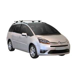Prorack Silver 2 Bar Aero Through Bar kit to suit Citroen C4 Picasso 5dr SUV (2006 - 2014)