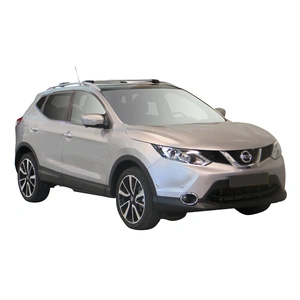 Prorack Silver 2 Bar Aero Rail Bar kit to suit Nissan Qashqai 5dr SUV (2014 - 2022)