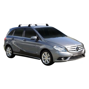 Prorack Black 2 Bar Aero Flush Bar kit to suit Mercedes-Benz B-Class Sports Tourer 5dr Hatch (2012 - 2014)