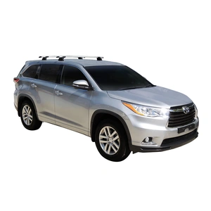 Prorack Black 2 Bar Aero Through Bar kit to suit Toyota Highlander GX 5dr SUV (2014 - 2/2020)