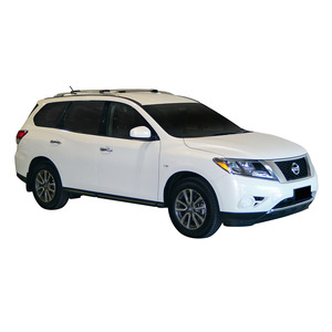 Prorack Silver 2 Bar Aero Rail Bar kit to suit Nissan Pathfinder 5dr SUV (11/2013 - 2022)