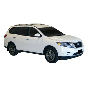 Prorack Silver 2 Bar Aero Rail Bar kit to suit Nissan Pathfinder 5dr SUV (11/2013 - 2022)