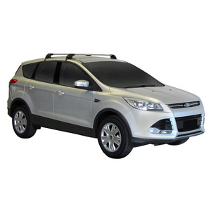 Prorack Silver 2 Bar Aero Flush Bar kit to suit Ford Kuga 5dr SUV (2013 - 2020)