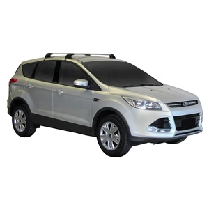 Prorack Black 2 Bar Aero Flush Bar kit to suit Ford Kuga 5dr SUV (2013 - 2020)