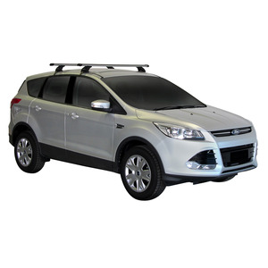 Prorack Black 2 Bar Heavy Duty Through Bar kit to suit Ford Kuga 5dr SUV (2013 - 2020)