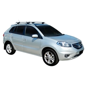 Prorack Black 2 Bar Aero Through Bar kit to suit Renault Koleos 5dr SUV (5/2014 - 2017)