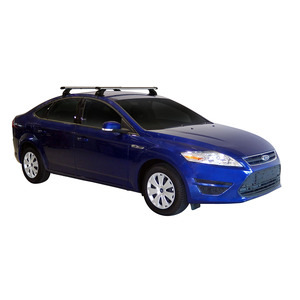 Prorack Black 2 Bar Heavy Duty Through Bar kit to suit Ford Mondeo 5dr Hatch (2010 - 2014)