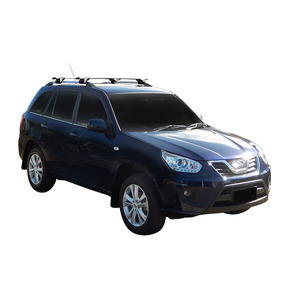 Prorack Black 2 Bar Aero Through Bar kit to suit Chery J11 5dr SUV (2010 - Current)