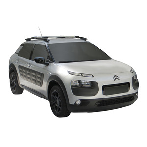 Prorack Silver 2 Bar Aero Rail Bar kit to suit Citroen C4 Cactus 5dr Estate (2015 - 2020)