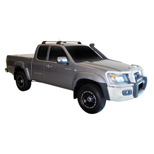 Prorack Silver 2 Bar Aero Flush Bar kit to suit Mazda BT-50 Freestyle Cab 4dr Ute (11/2006 - 10/2011)