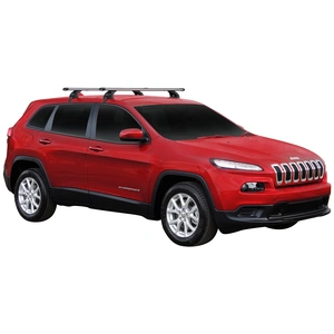 Prorack Black 2 Bar Heavy Duty Through Bar kit to suit Jeep Cherokee Sport 5dr SUV (2014 - 2022)