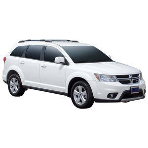 Prorack Silver 2 Bar Aero Rail Bar kit to suit Dodge Journey 5dr SUV (2008 - 2017)