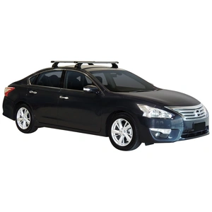Prorack Silver 2 Bar Heavy Duty Through Bar kit to suit Nissan Altima 4dr Sedan (2013 - Current)