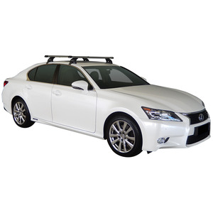 Prorack Silver 2 Bar Heavy Duty Through Bar kit to suit Lexus GS 4dr Sedan (2012 - 2020)