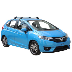 Prorack Silver 2 Bar Aero Flush Bar kit to suit Honda Jazz 5dr Hatch (8/2014 - 2020)