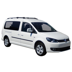 Prorack Silver 2 Bar Aero Rail Bar kit to suit Volkswagen Caddy Mobility 5dr MPV (2010 - 2020)