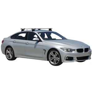 Prorack Black 2 Bar Aero Through Bar kit to suit BMW 4 Series Gran Coupe 4dr Coupe (2014 - 7/2021)