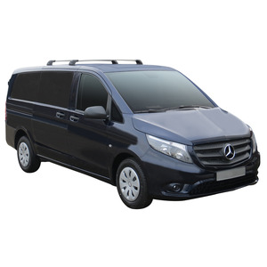 Prorack Silver 2 Bar Aero Flush Bar kit to suit Mercedes-Benz Vito 4dr Van (8/2015 - Current)