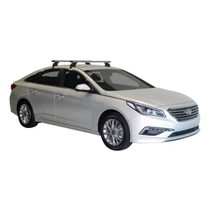 Prorack Silver 2 Bar Heavy Duty Through Bar kit to suit Hyundai Sonata 4dr Sedan (2015 - 2019)