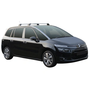 Prorack Silver 2 Bar Aero Flush Bar kit to suit Citroen C4 Grand Picasso 5dr MPV (2014 - 2017)