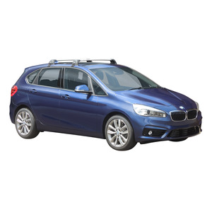 Prorack Silver 2 Bar Aero Flush Bar kit to suit BMW 2 Series Active Tourer 5dr MPV (2014 - 2021)