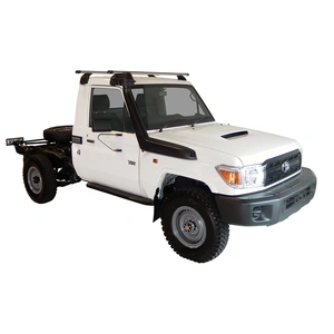 Prorack Silver 2 Bar Heavy Duty Through Bar kit to suit Toyota Land Cruiser 79 Series 2dr Ute (1999 - Current)