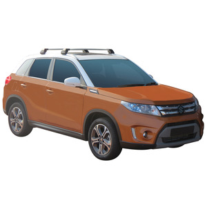 Prorack Black 2 Bar Aero Flush Bar kit to suit Suzuki Vitara 5dr SUV (2016 - Current)