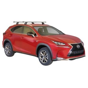 Prorack Black 2 Bar Heavy Duty Through Bar kit to suit Lexus NX 5dr SUV (2015 - 2021)