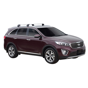 Prorack Black 2 Bar Aero Flush Bar kit to suit Kia Sorento 5dr SUV (2015 - 7/2020)