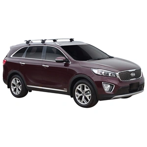 Prorack Black 2 Bar Aero Through Bar kit to suit Kia Sorento 5dr SUV (2015 - 7/2020)