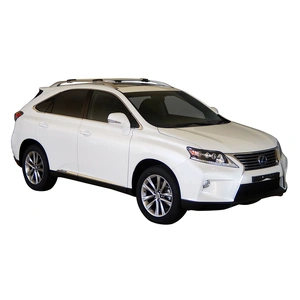 Prorack Silver 2 Bar Aero Rail Bar kit to suit Lexus RX 5dr SUV (2009 - 2016)