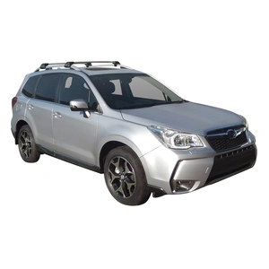 Prorack Silver 2 Bar Aero Flush Bar kit to suit Subaru Forester 5dr SUV (2015 - 9/2018)
