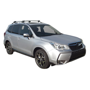 Prorack Black 2 Bar Aero Flush Bar kit to suit Subaru Forester 5dr SUV (2015 - 9/2018)