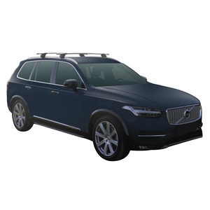 Prorack Black 2 Bar Aero Through Bar kit to suit Volvo XC90 5dr SUV (2015 - Current)