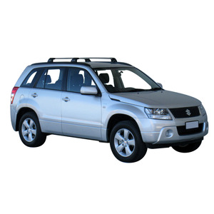 Prorack Black 2 Bar Aero Flush Bar kit to suit Suzuki Grand Vitara 5dr SUV (2013 - Current)