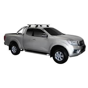 Prorack Black 2 Bar Heavy Duty Through Bar kit to suit Nissan Navara NP300 (D23) King Cab 4dr Ute (2015 - Current)