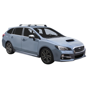 Prorack Black 2 Bar Aero Flush Bar kit to suit Subaru Levorg 5dr Wagon (6/2016 - Current)