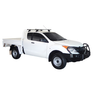 Prorack Black 2 Bar Heavy Duty Through Bar kit to suit Mazda BT-50 Freestyle Cab 4dr Ute (11/2011 - 8/2015)