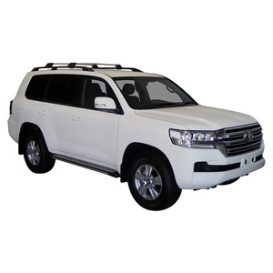 Prorack Silver 2 Bar Aero Flush Bar kit to suit Toyota Land Cruiser 200 Series 5dr SUV (11/2007 - 11/2021)