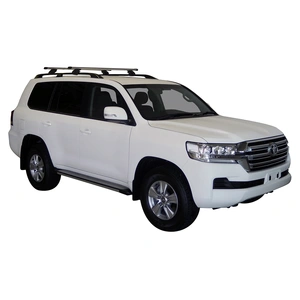 Prorack Silver 2 Bar Heavy Duty Through Bar kit to suit Toyota Land Cruiser 200 Series 5dr SUV (11/2007 - 11/2021)