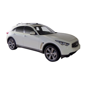 Prorack Silver 2 Bar Aero Rail Bar kit to suit Infiniti QX70 5dr SUV (2013 - Current)