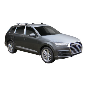 Prorack Black 2 Bar Aero Through Bar kit to suit Audi Q7/SQ7 5dr SUV (2015 - Current)