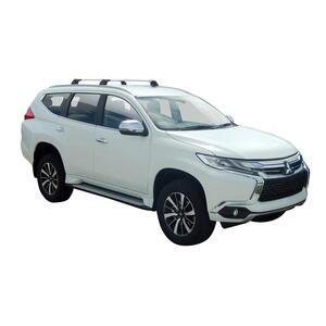 Prorack Silver 2 Bar Aero Flush Bar kit to suit Mitsubishi Pajero Sport 5dr SUV (10/2015 - Current)