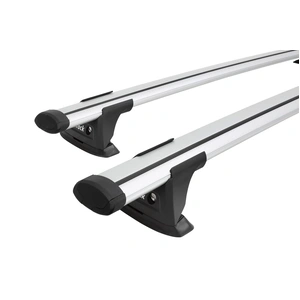 Prorack Silver 2 Bar Aero Through Bar kit to suit Suzuki Baleno 5dr Hatch (2016 - Current)